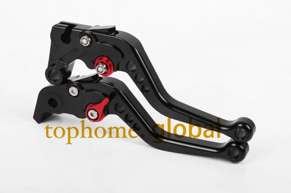 Мотоцикл с ЧПУ Тормозной рычаг сцепления для Honda VFR800/F 2002- 2003 2004 2005 2006 2007 2008 2009 2010 2011 2012 2013 Короткая обувь черного цвета