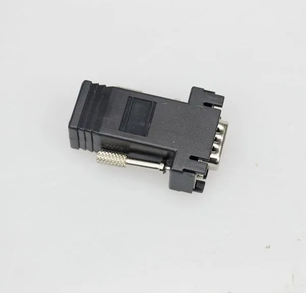 VGA Видео удлинитель штекер к локальной сети CAT5 CAT6 RJ45 сетевой кабель Женский адаптер vga к rj45 адаптер