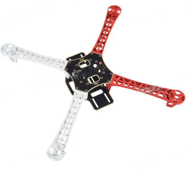 F450 планера FlameWheel рама для квадрокоптера белый/красный Поддержка KK MK MWC