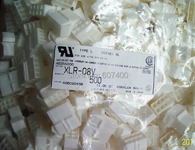 XLR-08V корпуса белого цвета Соединители Клеммы корпуса новые и оригинальные детали