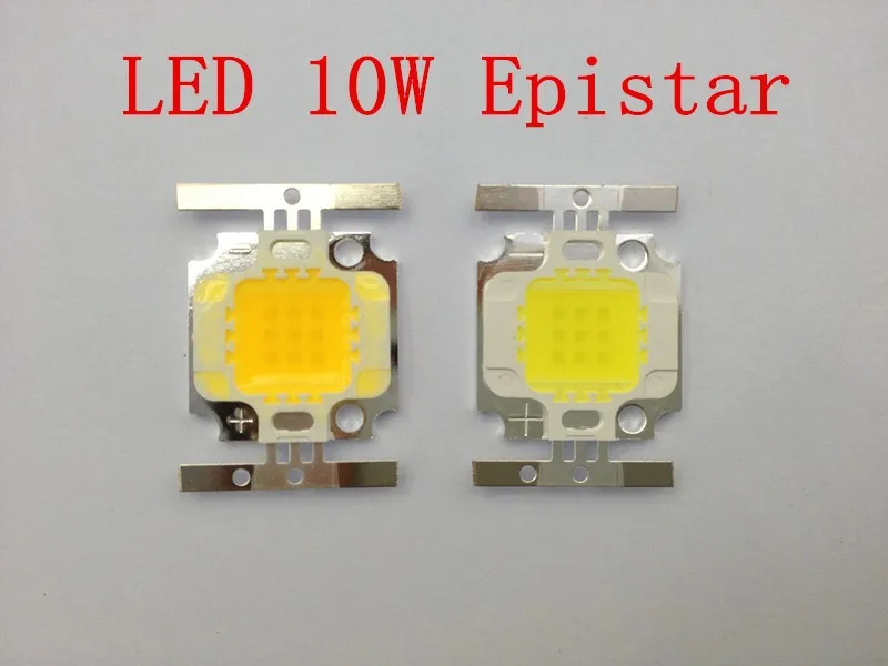 10 Вт светодиодные лампы cob светильник Модуль источника Epistar 33* 33mil 1100lm DC27-30v 300ma/DC9-12v 900ma CRI> 75