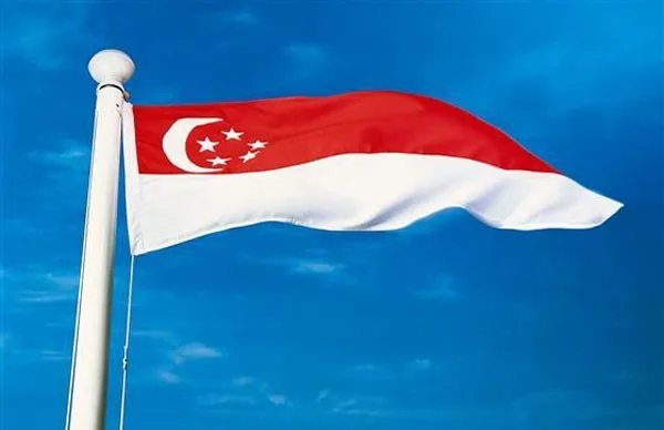 3x5ft Singpore Национальный флаг страны флаг баннер 3x5ft