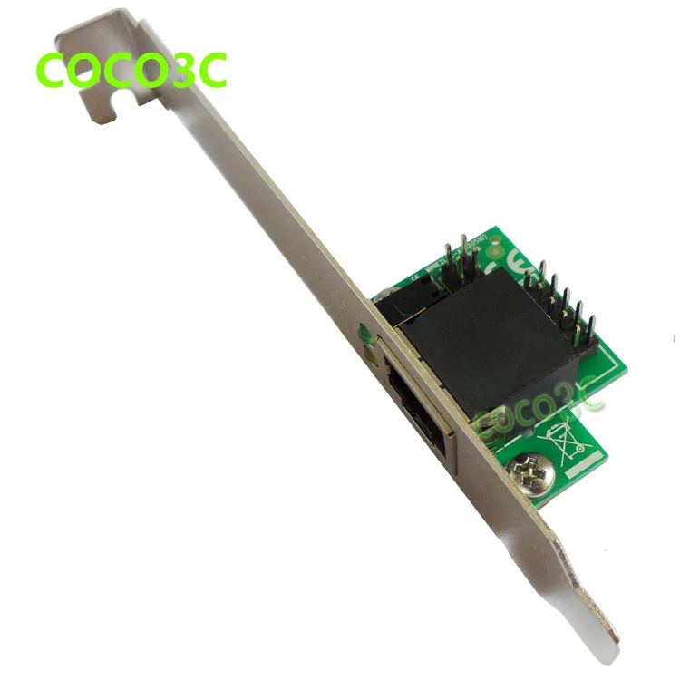 mini PCIe to RJ45 adapter with long PCI bracket