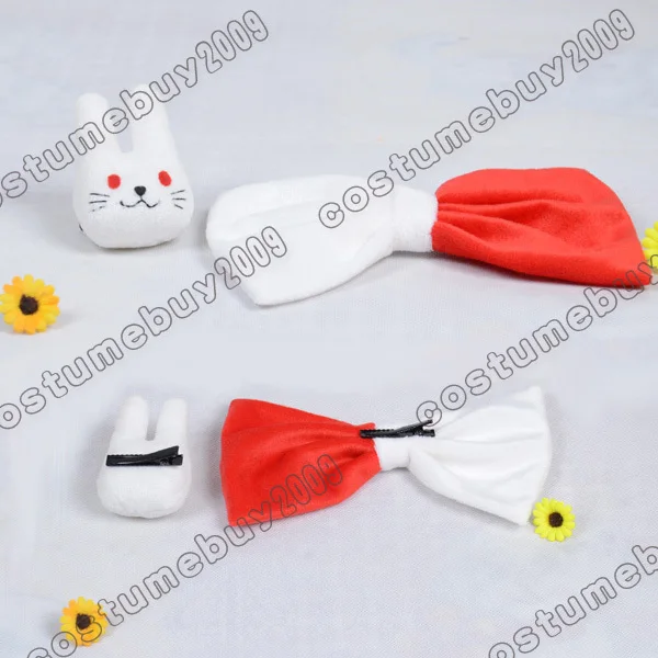 Dangan Ronpa Danganronpa Junko Enoshima Monobear Hair Clip Bowkont For Wig6.jpg