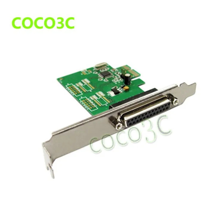 MosChip MCS9901 PCI-e 1 параллельный IEEE 1284 контроллер карты PCI express DB25 принтер LPT порт адаптер расширения
