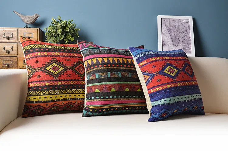 Новинка Boho геометрический Домашний Декор Подушка белье хлопок Подушки Детские диванные подушки декоративные Пледы Подушки Детские