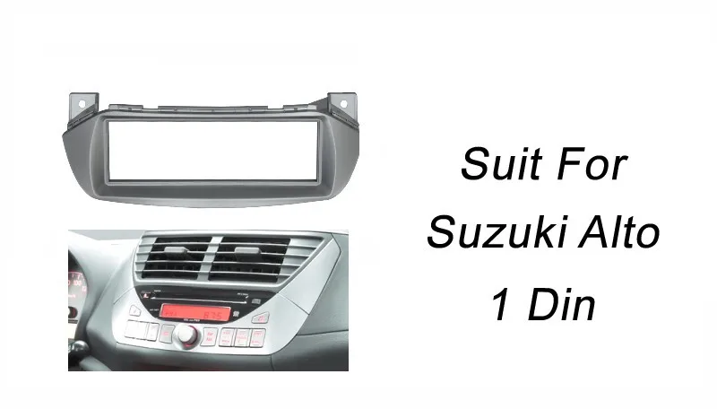 Один Din фасции Для Suzuki Alto Nissan pixo 2008+ Радио CD стерео панель тире Монтажная Установка отделка комплект рамка