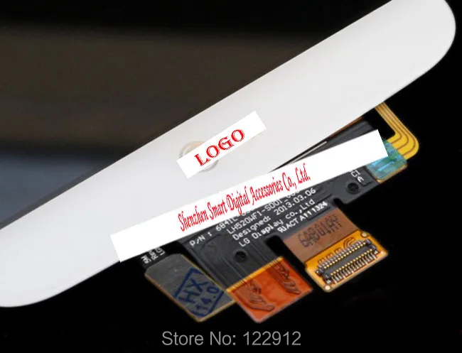White LG Optimus G2 LS980 VS980 LCD Screen with Digitizer Touch Glass Assembly-3