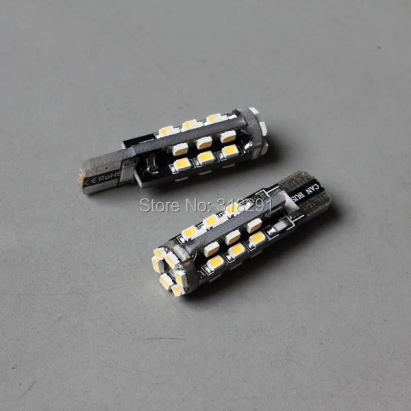 10 шт./лот T10 30SMD W5W 1206 LED Клин лампа белый высокий