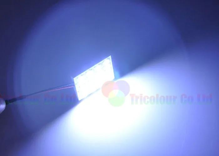 AutoEC 16SMD светодиодный 16smd 5630 smd комнатный свет автомобильная светодиодная панель лампа внутренняя комната купольная лампа с 2 различными адаптерами# LL25