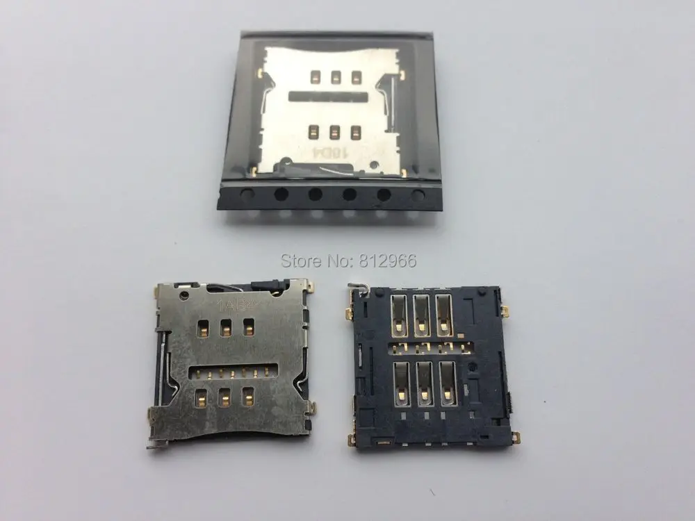 50 шт./лот, для HTC One M7 801E, и SIM Card Reader Держатель Разъем
