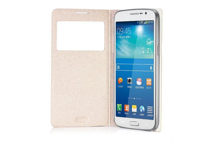 Smart View Flip Cover кожаный чехол для телефона для samsung Galaxy S4 мини S4 S 4 S4mini GT I9190 I9192 I9195 I9500 GT-I9190 GT-I9192