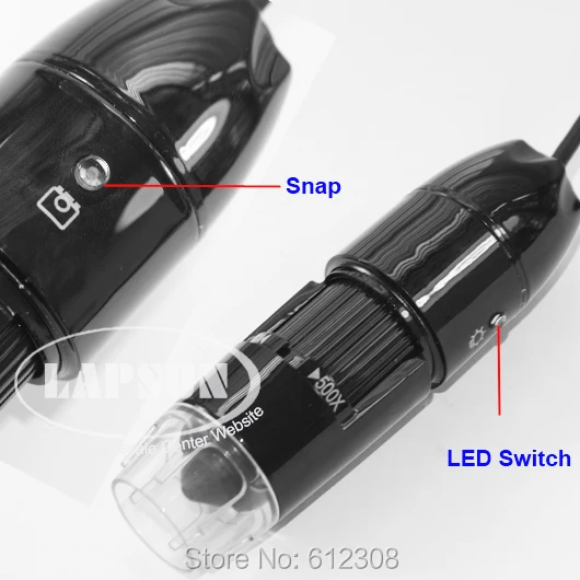 500X 8-светодиодный USB эндоскопия с цифровым микроскопом Лупа изображение/видео Камера с измерительных функций suppereyes