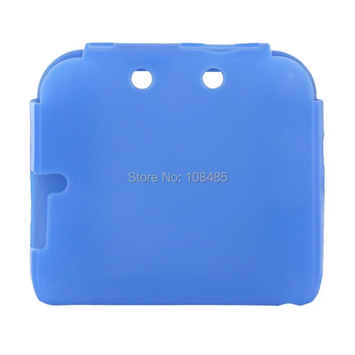 2DS Silicon case blue 3