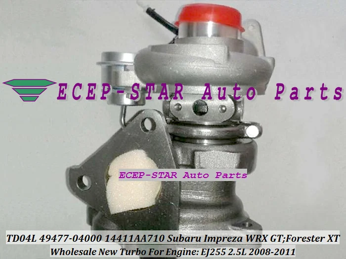 TD04L 49477-04000 14411AA710 Turbocharger For SUBARU Impreza WRX GT Forester XT Legacy Outback 2008-11 EJ255 2.5L (2)
