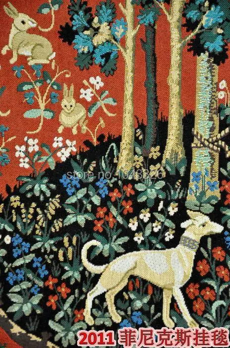 Серия Unicorn-noblelady платье для женщин большого размера 165*139 см декоративная ткань jacauard средневековый настенный гобелен PT-76