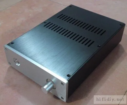 L2207 полностью алюминиевый усилитель мощности шасси/AMP корпус/корпус PSU коробка DIY