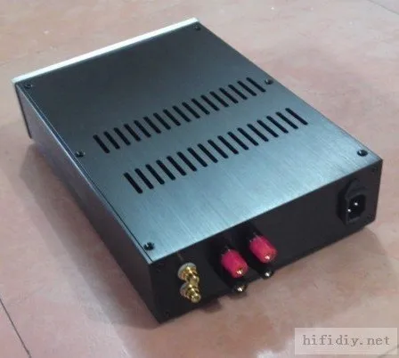 L2207 полностью алюминиевый усилитель мощности шасси/AMP корпус/корпус PSU коробка DIY