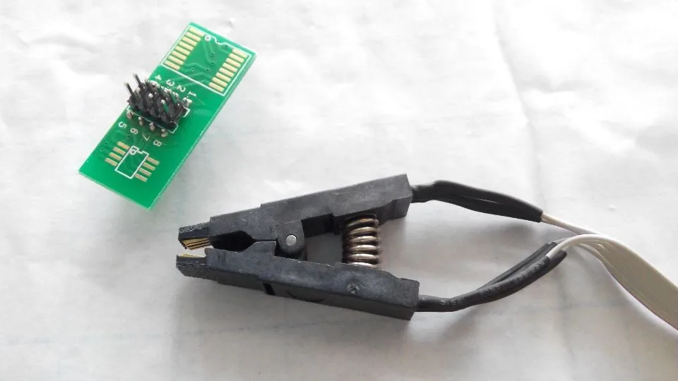 HKPAM Глобальный по всему миру SOIC8 SOP8 крепление для вспышки/Тесты Зажим для USB Всемирного Progrmmer BIOS/24/25/93