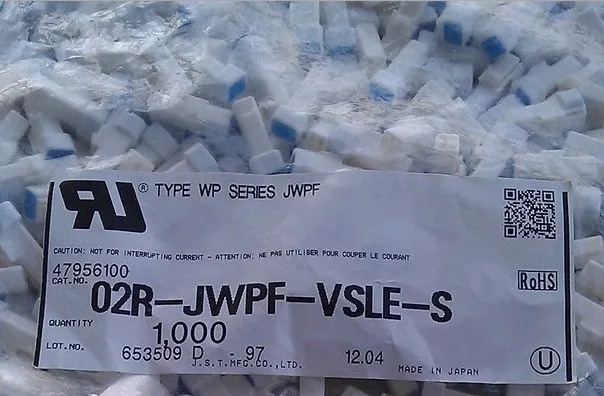 02R-JWPF-VSLE-S CONN корпус RCPT JWPF 2POS 2 мм Соединители Клеммы корпуса новые и оригинальные запчасти