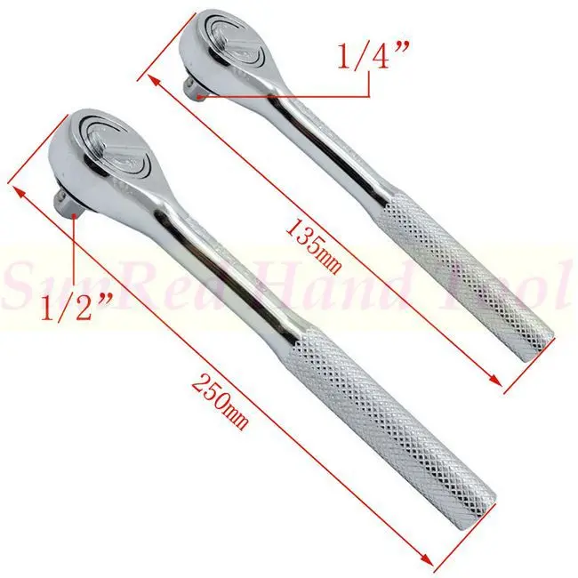 BESTIR производство тайвань crv стальное зеркало 135mmL 1/4 Храповые гаечные ключи авто ремонт ручной инструмент № 81961