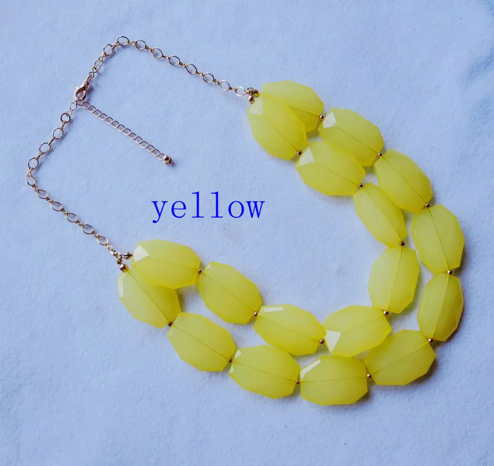 two layered necklace