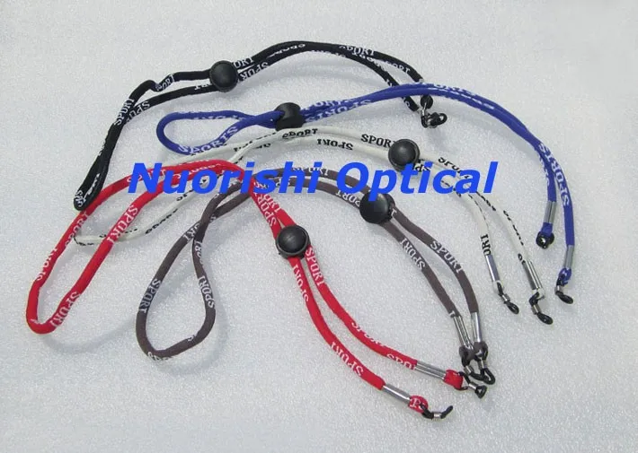 50 шт. L651 спортивные очки шнуры 5 цветов для вариантов очки струнные цепи Шнуры
