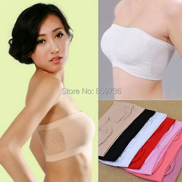strapless sports bra nike