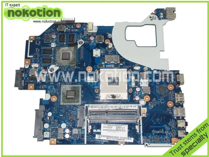 NOKOTION материнская плата для ноутбука acer aspire V3-571G E1-571G NBY1X11001 NB. Y1X11.001 LA-7912P основная плата DDR3 GT630M 1 Гб