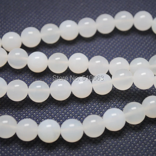 114 шт./лот, природа белый agatee шарик, для Шамбала браслет, Талисманы Jewelry Размеры: 10 мм