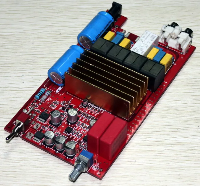 TDA7498+ A1 усилитель доска/завод деталя 2*100 W 2,0-канальный цифровой усилитель доска/завод деталя усилитель класса D доска/завод деталя TDA7498 и TL082