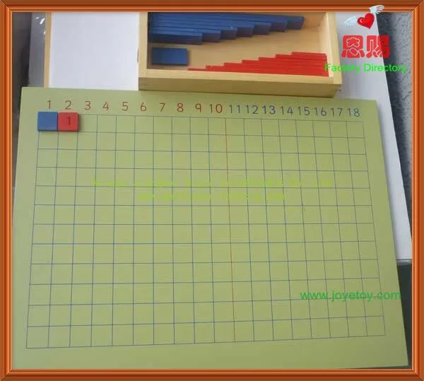 5022 дополнение Доска Материалы montessori набор для дома и школы образовательные Развивающие игрушки для детей Детские деревянные игрушки
