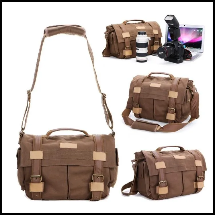 Большой размер Профессиональный водонепроницаемый холст DSLR камера сумка путешествия ноутбук цифровой SLR фото рюкзак для canon Olympus Pentax