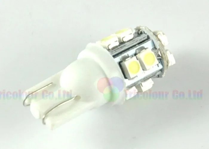 Autoec LED лампы SMD1210 14 светодиодный W5W T10 Светодиодный лампа автомобиля боковой клиновые лампы для фар, DC 12 В, белый 300 шт# LB82