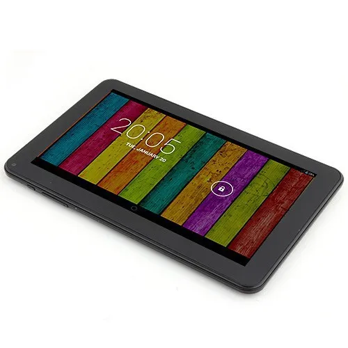 Новинка, Бесплатная доставка 4 ядра Процессор Android 4.4 DDR 8 ГБ NAND Flash Allwin A33 WI-FI Две камеры Bluetooth 9 дюймов Tablet PC черный
