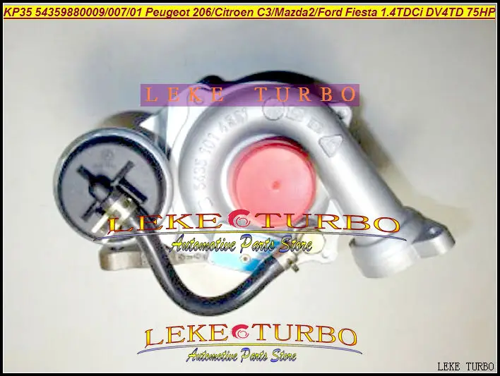 Турбо картридж CHRA Core KP35 01 54359880001 54359700001 для форд фиеста для peugeot 206 для Citroen C3 DV4TD 1.4L