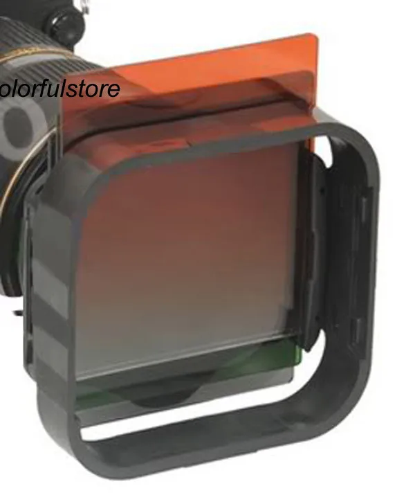 Квадратные цветные фильтры фильтр DSLR SLR цифровой объектив камеры держатель капота для Cokin P серии адаптер кольцо Крепление