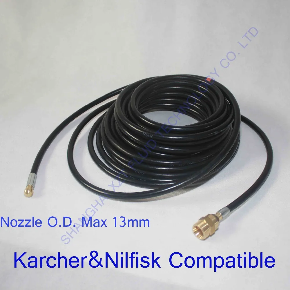 XZT-L04 35'/10mx16MPa/2300PSI канализационные Jetter для чистки шланг для kranzle