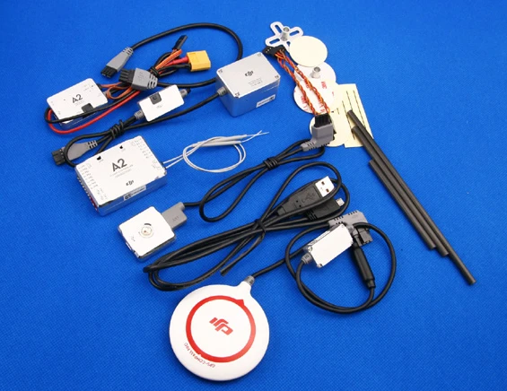 A2 multirotor Стабилизация контроллер Игровые джойстики с GPS+ iosd-m2 iOSD MARK II