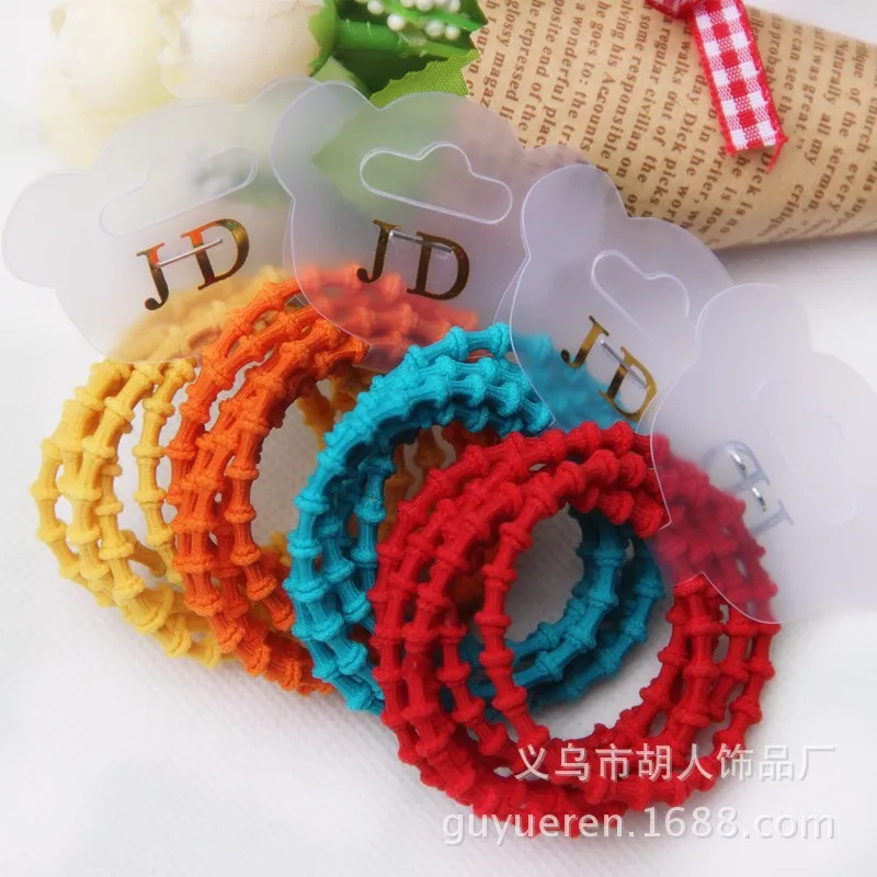 Новинка Wholesale90pcs/Лот 16 Цвета Детские крошечные волос аксессуары для волос резинки для волос Галстуки на резинке тканью; прическа хвостик;