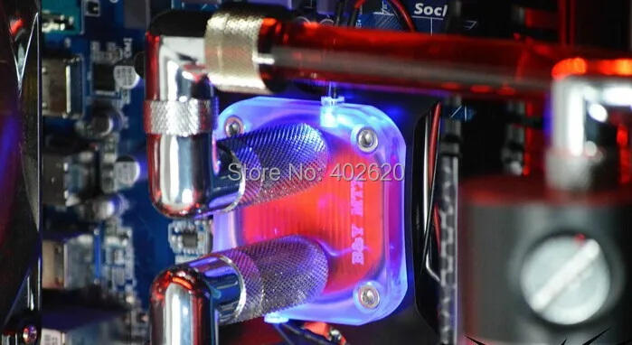 2 шт./лот cpu-MTX-C водоблок вся платформа стоимость общие параллельные водные пути без фитингов блок водяного охлаждения cpu Радиатор