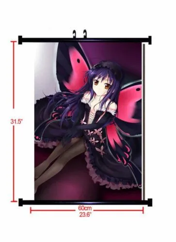 Декор плакат с героями аниме стены прокрутки Accel World Kuroyukihime^ Черный лотос 9060-002