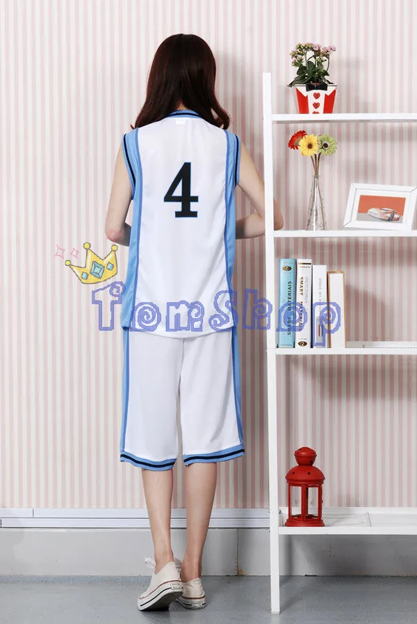 KUROKO'S BASKETBALL Kuroko no Basuke Teiko School PG#4 Akashi Seijuro Баскетбол Джерси аниме шоу Хэллоуин Косплей Костюм