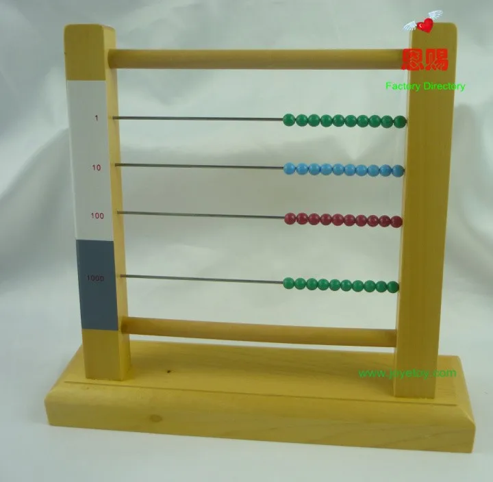 5038 маленькие счеты calculatetoys вопросы ответы в начале разработки материалы montessori учебное зарабатывать игрушки, деревянные игрушки