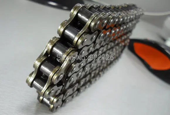Цепь Мотоцикла 428H 120 links carburizing технология модификации 3W километр жизни приводная цепь