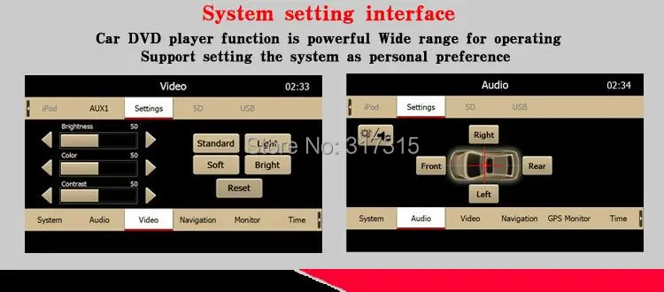 Top Head Unit Car DVD Player for Fiat Idea / Lancia Musa with GPS Navigation Radio Bluetooth TV USB SD AUX Audio Video Stereo SatNav 15
