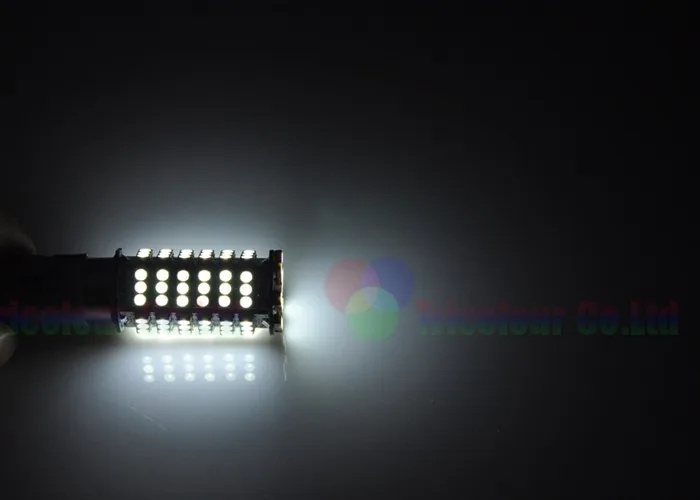 AutoEC 100*1157 BAY15D 102smd 3528 10 Вт Автомобильный светодиодный стоп-сигнал, задний светильник, лампа белого цвета# LF38-1