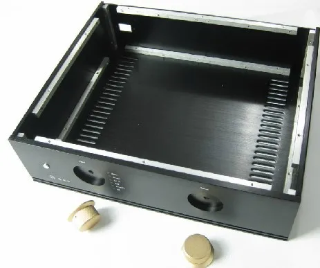 Полный алюминиевый усилитель мощности шасси/AMP Корпус/Чехол PSU BOX DIY
