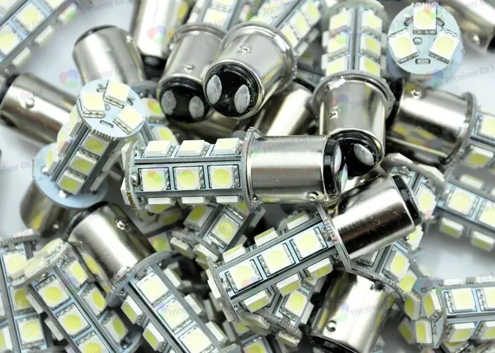 AutoEC 1156 1157 18 smd strobe flash светодиодные фары 12 V 1016 1034 1076 1130 заднего поворота лампы сигнального освещения лампы 100X# LF25