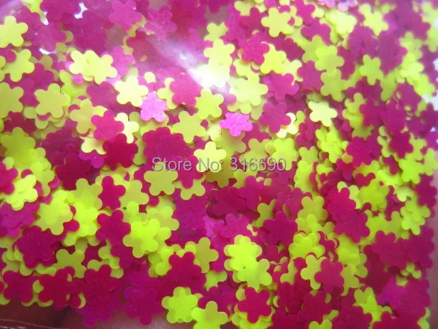 Новое поступление Дизайн ногтей Flower Glitter блестка блестки смешанные
